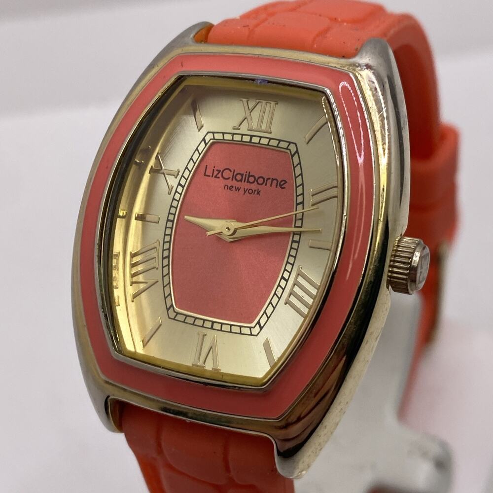 Liz Claiborne Womens Watch Works New Battery